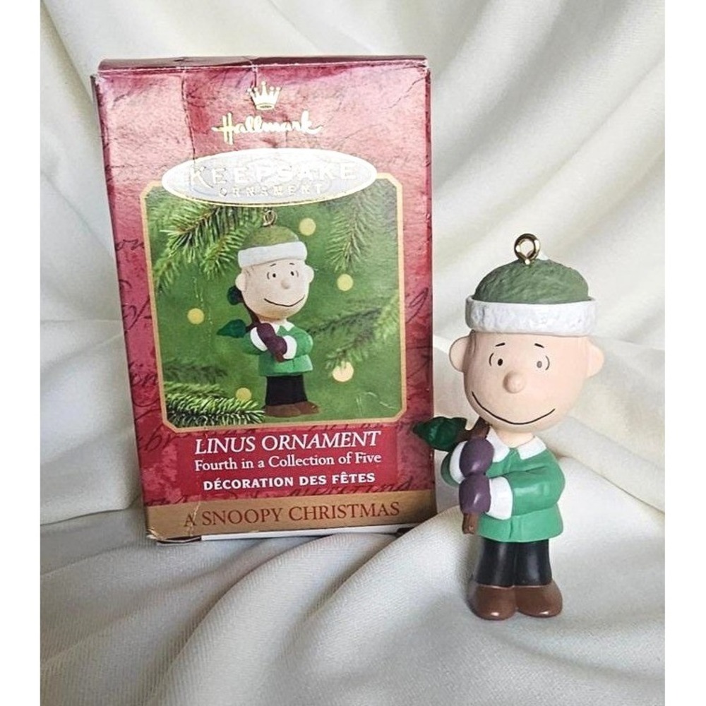 Hallmark Keepsake Linus Ornament Peanuts A Snoopy Christmas Bob Siedler Boxed